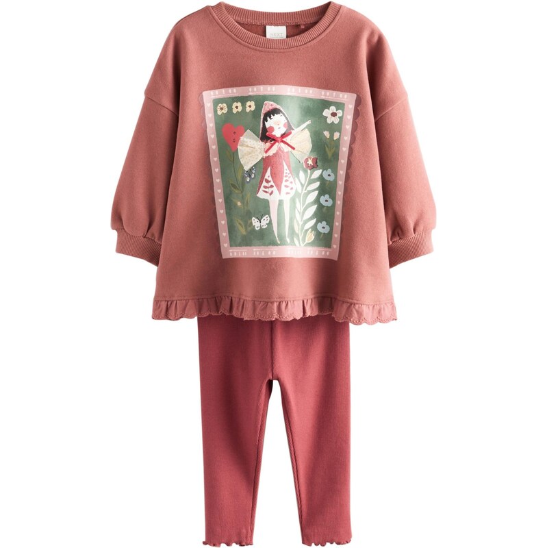 Next Set krémová / šafránová / zelená / brusnicová 65891944