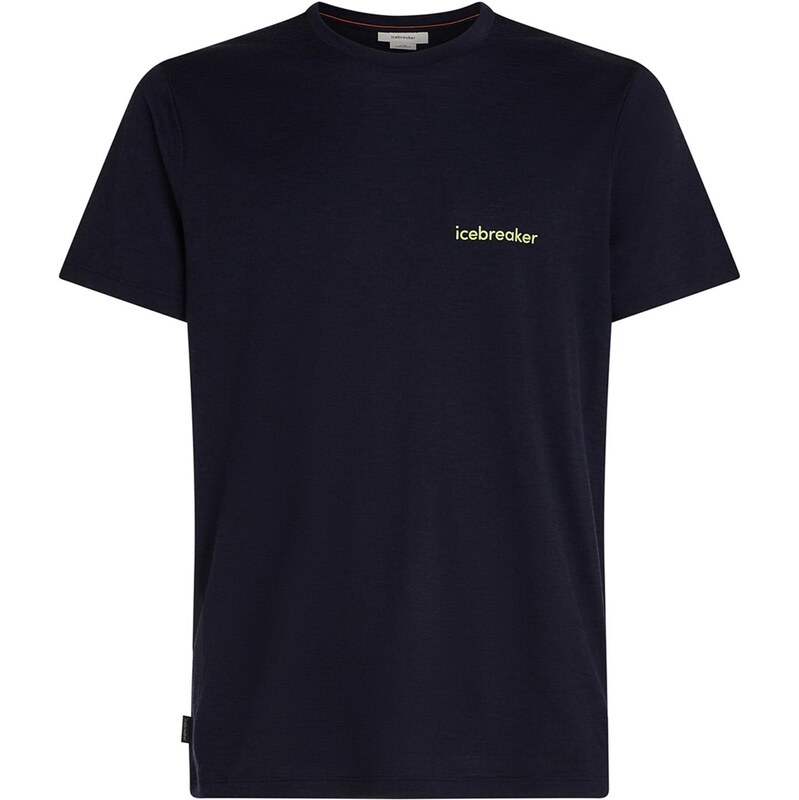 ICEBREAKER Tričko 150 Tech Lite námornícka modrá / svetložltá 65484937