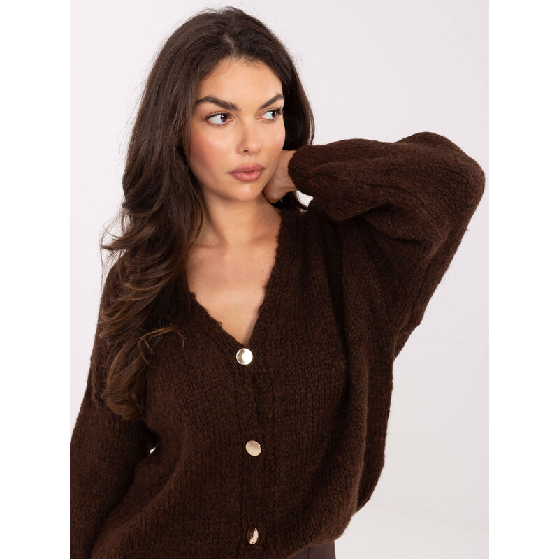 RUE PARIS Sweater-MI-SW-0309.89-dark brown 65487120
