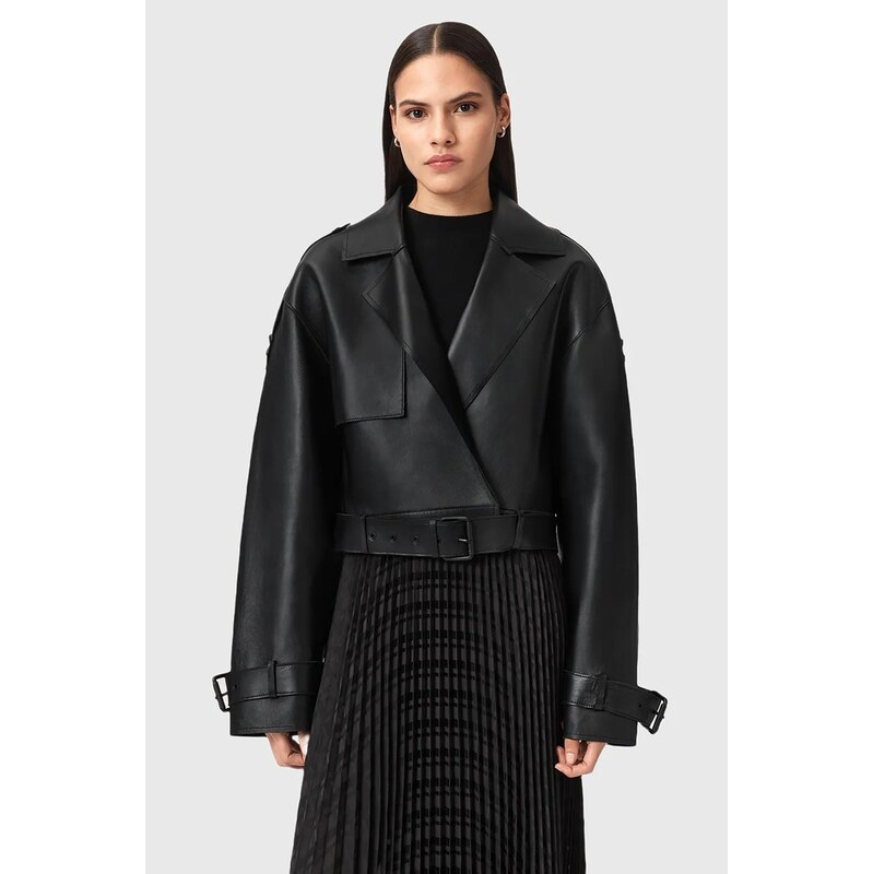 Kožená bunda AllSaints OPHELIA 65489646