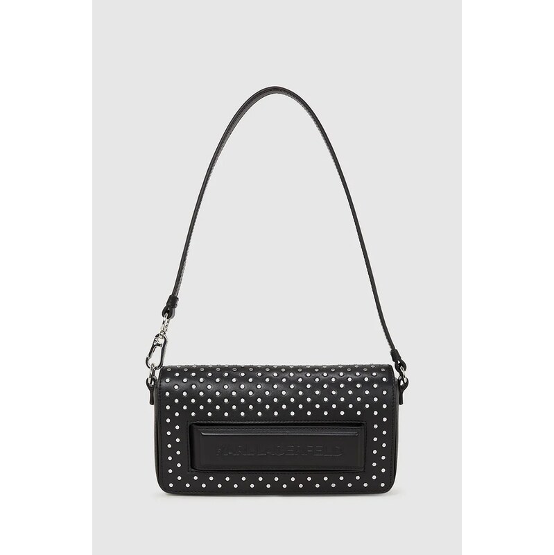 Kožená kabelka Karl Lagerfeld 65496522