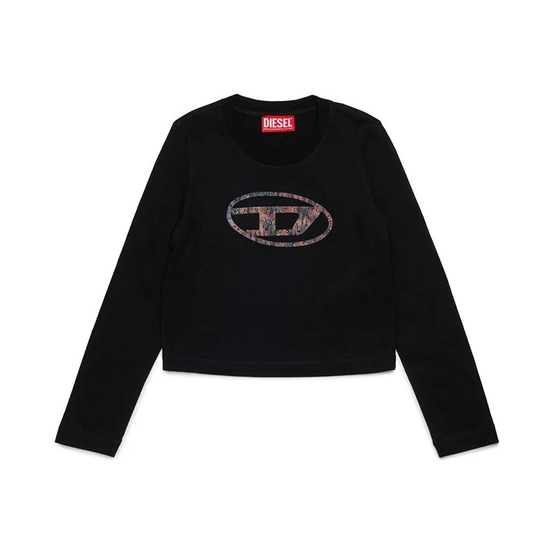 Detské tričko s dlhým rukávom Diesel TDOLSY T-SHIRT 65496477