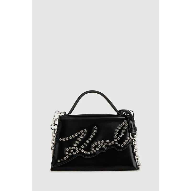 Kožená kabelka Karl Lagerfeld K/SIGNATURE 65496665