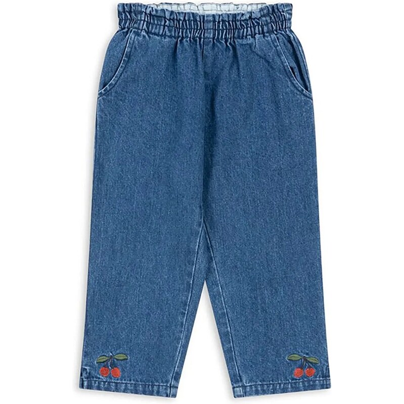 Bavlnené rifle Konges Sløjd MAGOT FRILL PANTS GOTS 65496643