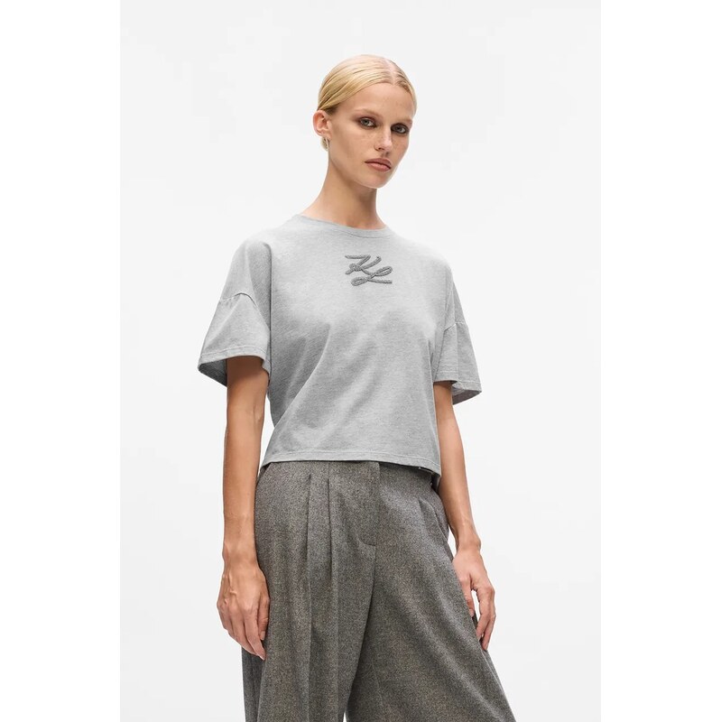 Bavlnené tričko Karl Lagerfeld 65496485