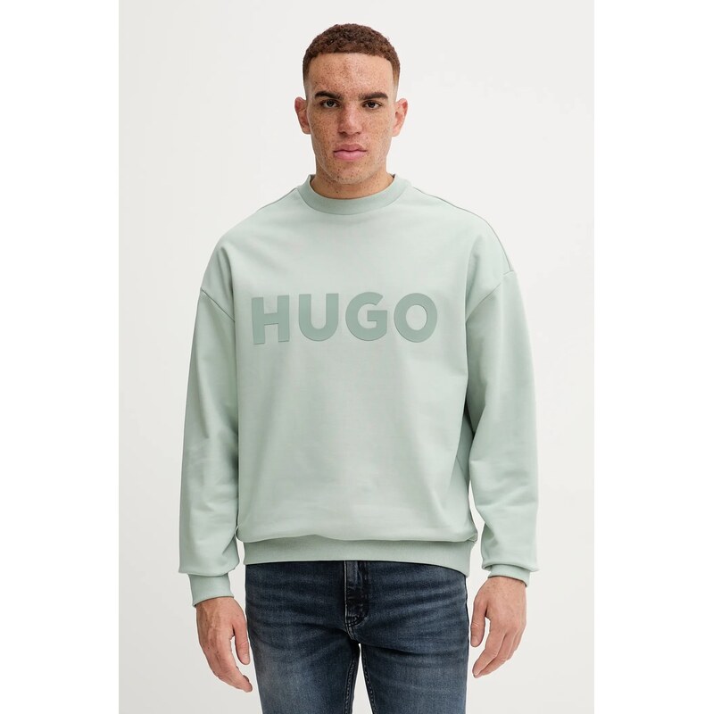 Bavlnená mikina HUGO Dinex 65489669