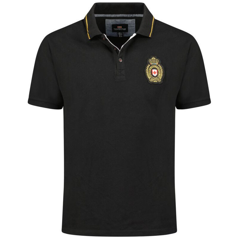 Polokošeľa Canadian Peak KARITEAK BLACK RM MEN 254 (RBMSX1758H/CP-NOIR 65556407
