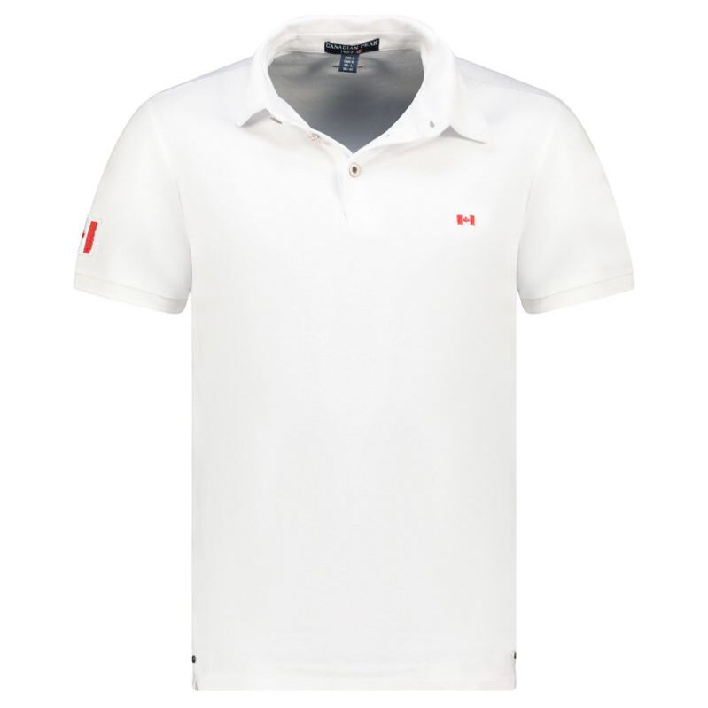 Polokošeľa Canadian Peak KARSEAK WHITE RM MEN 254 (RBMSZ1394H/CP-BLANC 65556408