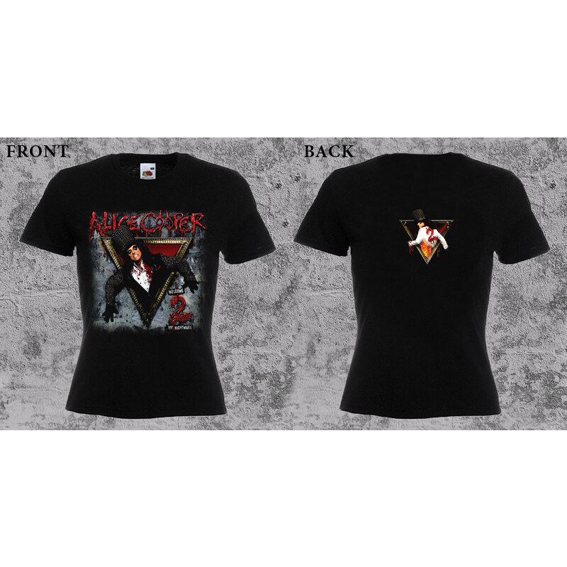 Fruit of the Loom Alice Cooper - Welcome 2 My Nightmare (dámske tričko 65488472