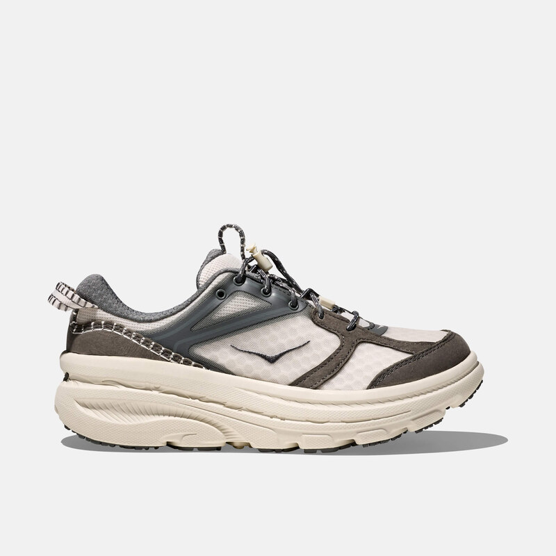 Hoka Unisex šedo-béžové tenisky Vibrant Bloom Bondi B3LS 65504001