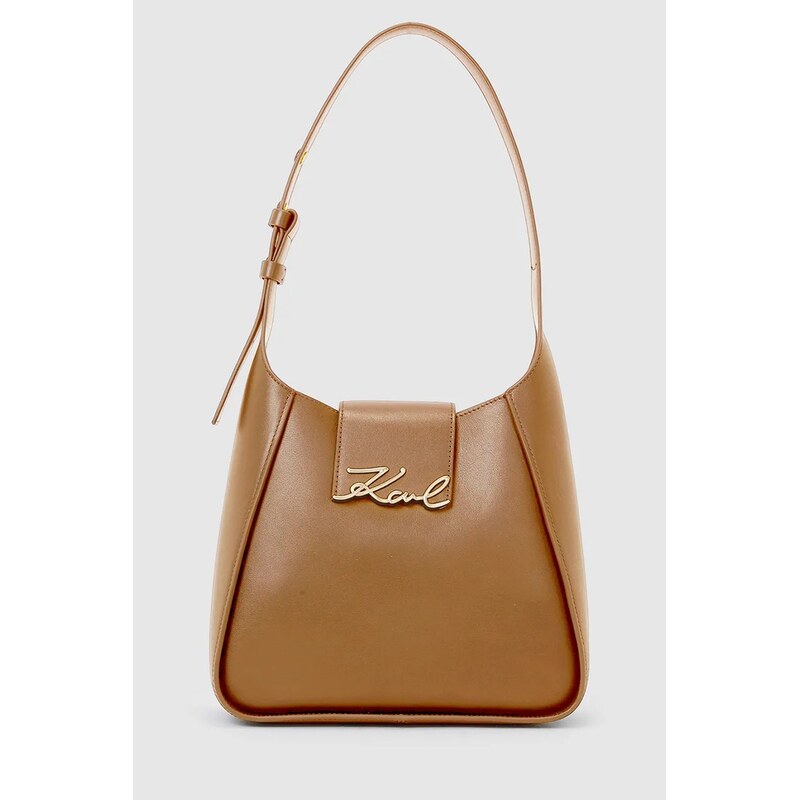 Kožená kabelka Karl Lagerfeld K/SIGNATURE 65489639