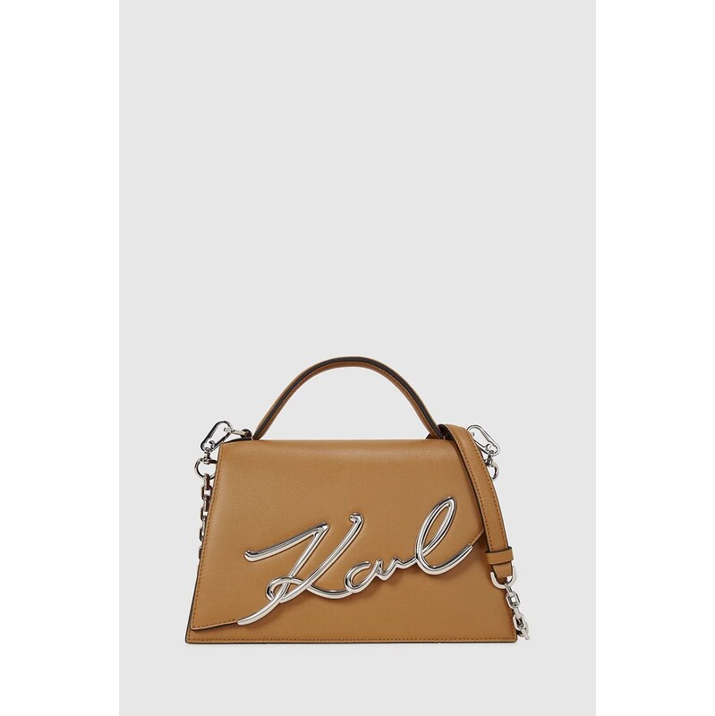 Kožená kabelka Karl Lagerfeld K/SIGNATURE 65489641