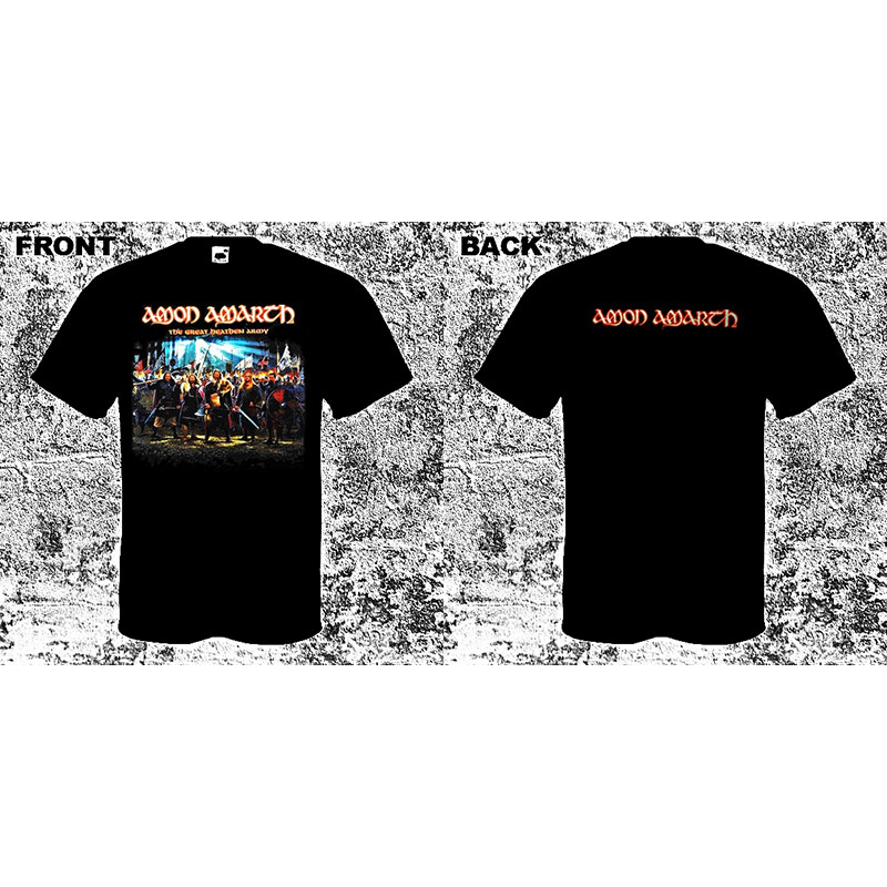 Fruit of the Loom Amon Amarth - The Great Heathen Army (tričko) 65489948