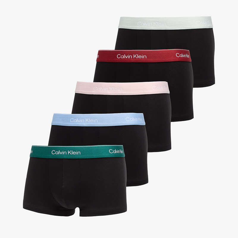 Boxerky Calvin Klein Icon Catton Stretch Low Rise Trunk 5-Pack 65490116