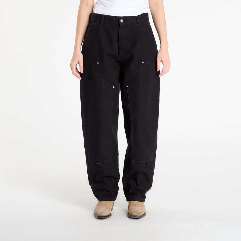 Kalhoty Carhartt WIP W OG Double Knee Pant Black Stone Washed S 65490085
