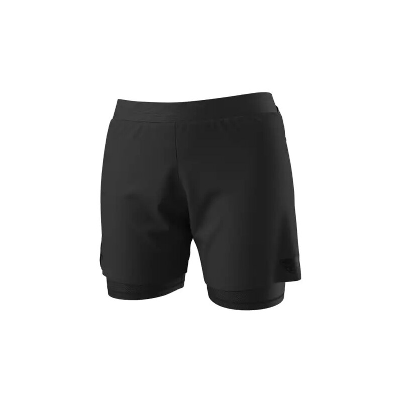 E-shop Dynafit Alpine Pro 2v1 dámske bežecké kraťasy Black Out vel. L