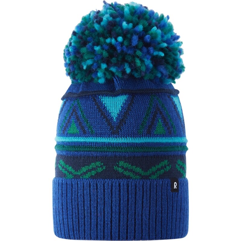 Detská zimná čiapka Reima Kirjoen tmavo modrá 65491149