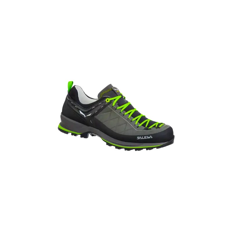 Salewa Mountain Trainer 2 Leather pánske topánky Smoked/Fluo Green vel 65490569