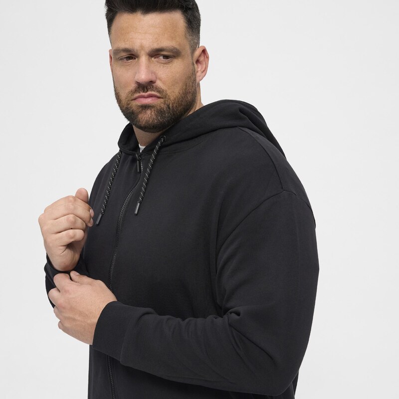 NORTH LATITUDE Športová mikina NORTH LATITUDE Denim s kapucňou 01529 65490637