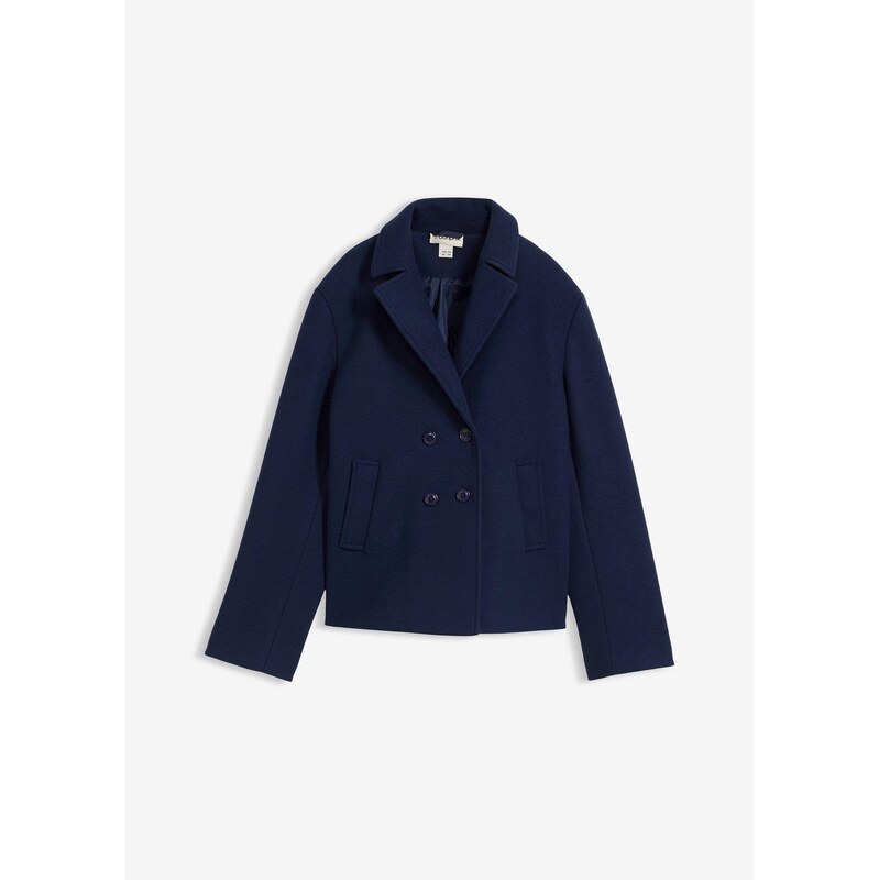 bonprix Plátená bunda, farba modrá 65491168