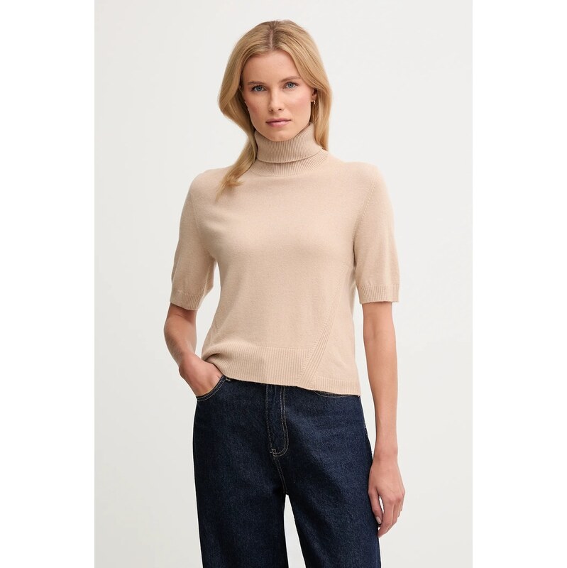 Detský sveter s prímesou vlny United Colors of Benetton 65473077