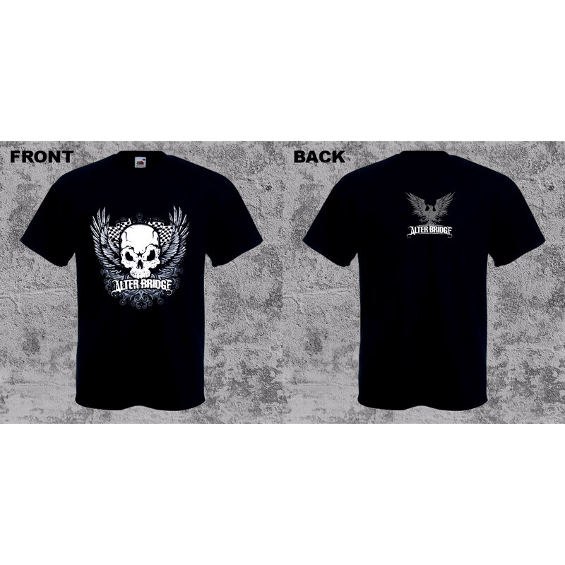 Fruit of the Loom Alter Bridge - Skull and Wings (tričko) 65491403
