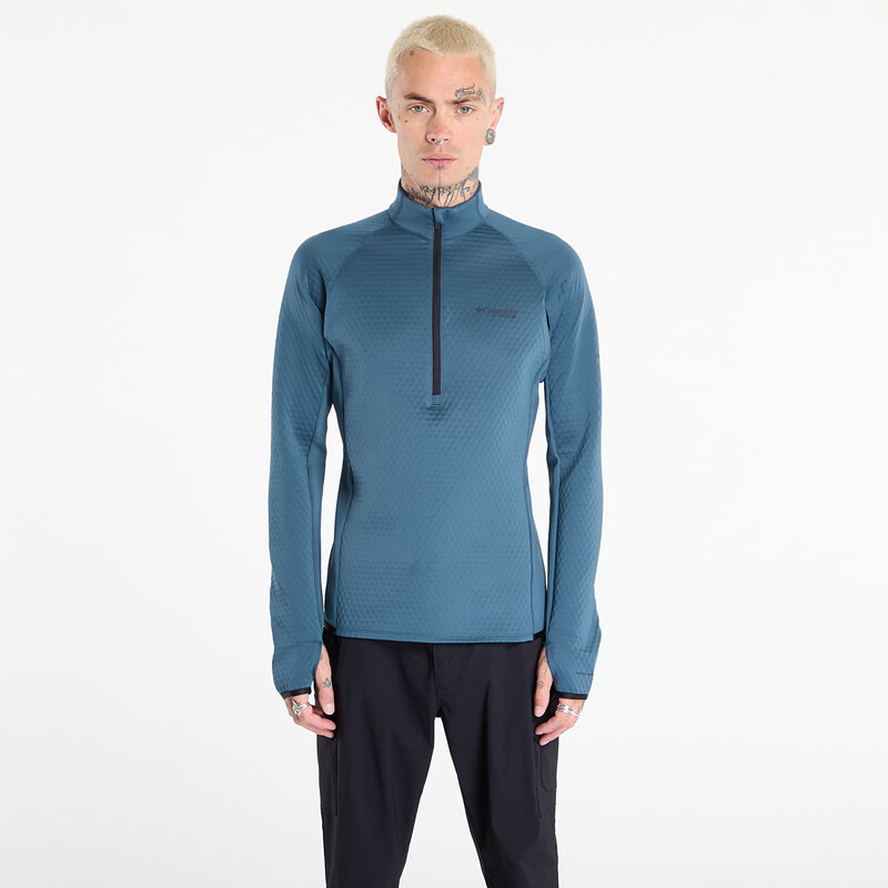 Mikina Columbia Crystal Leaf Omni-Heat Helix Half Zip Everblue/ Black 65491438