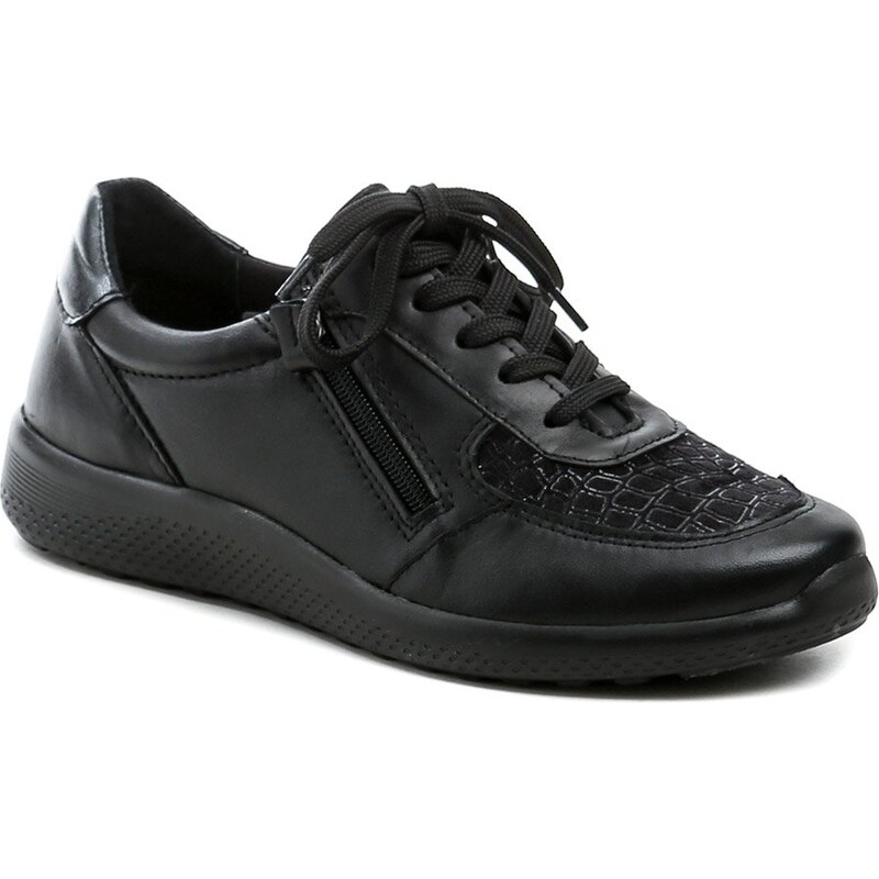 Comfortabel 951310-01 čierne dámske zdravotné topánky šírka K 65491774