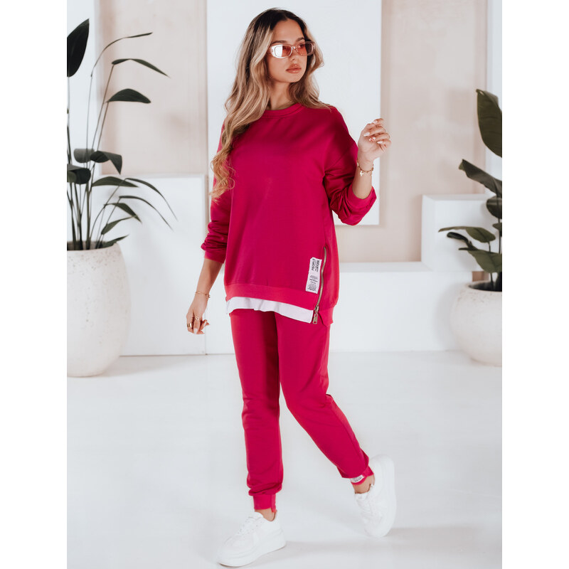 BASIC Fuchsiová súprava mikiny a legín TORONTO AY0955 46699116