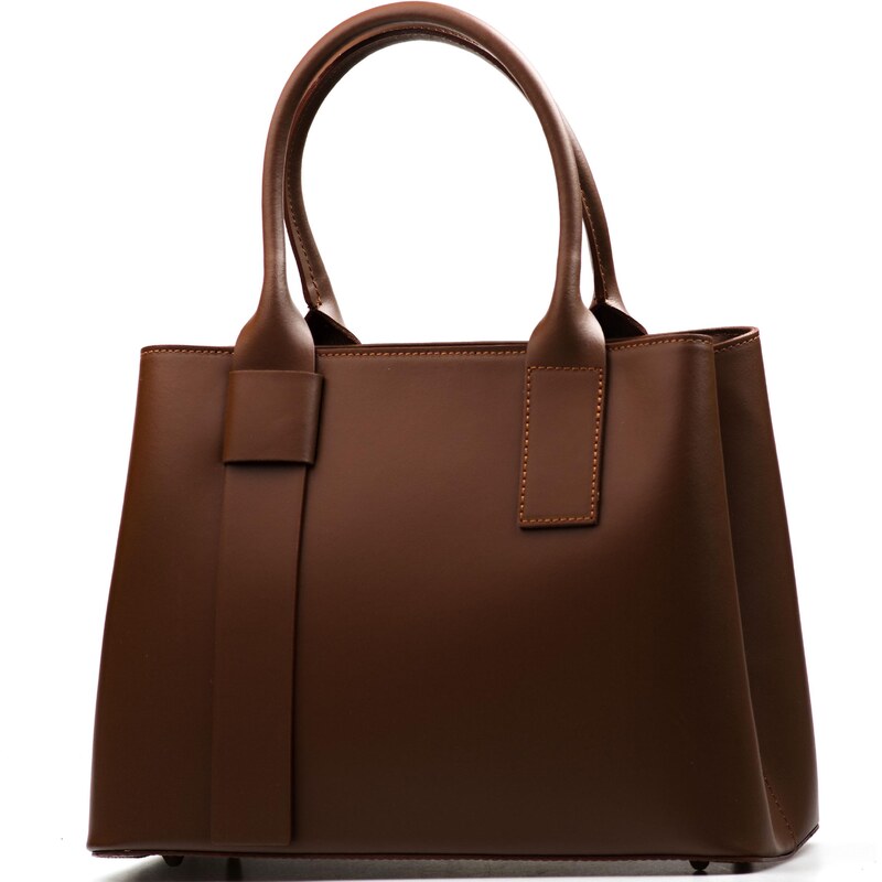 Blaire Kožená kabelka Callie hnedá 65492530