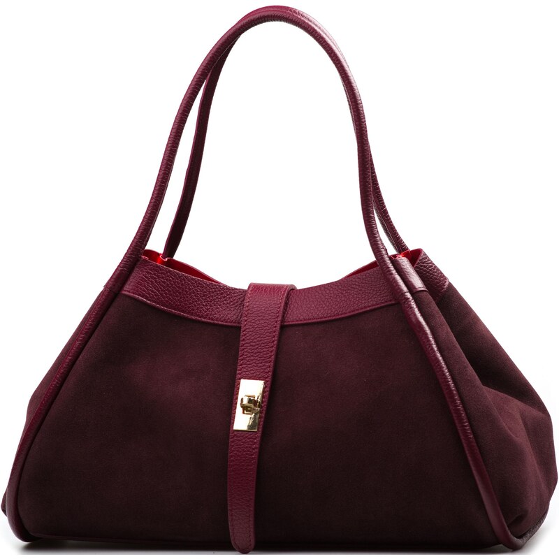 Blaire Kožená kabelka Rossa bordó 65492533