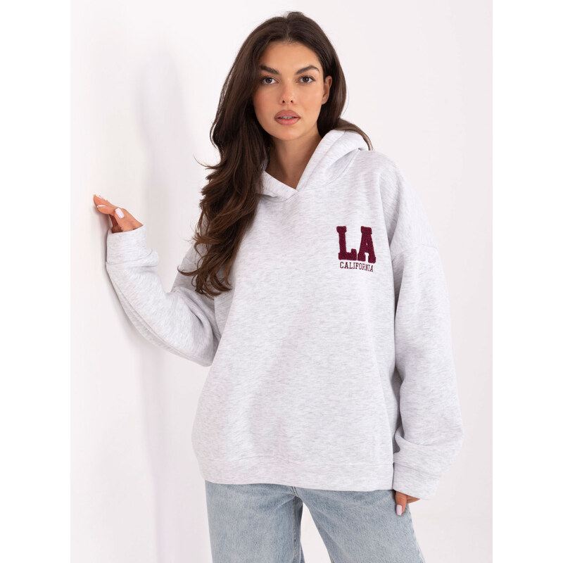 FPrice IT BL mikina H2492.66 svetlo šedá 65492638