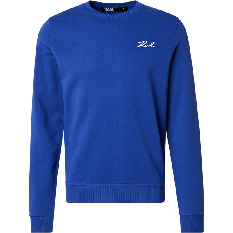 Karl Lagerfeld Mikina kráľovská modrá / biela 65493326