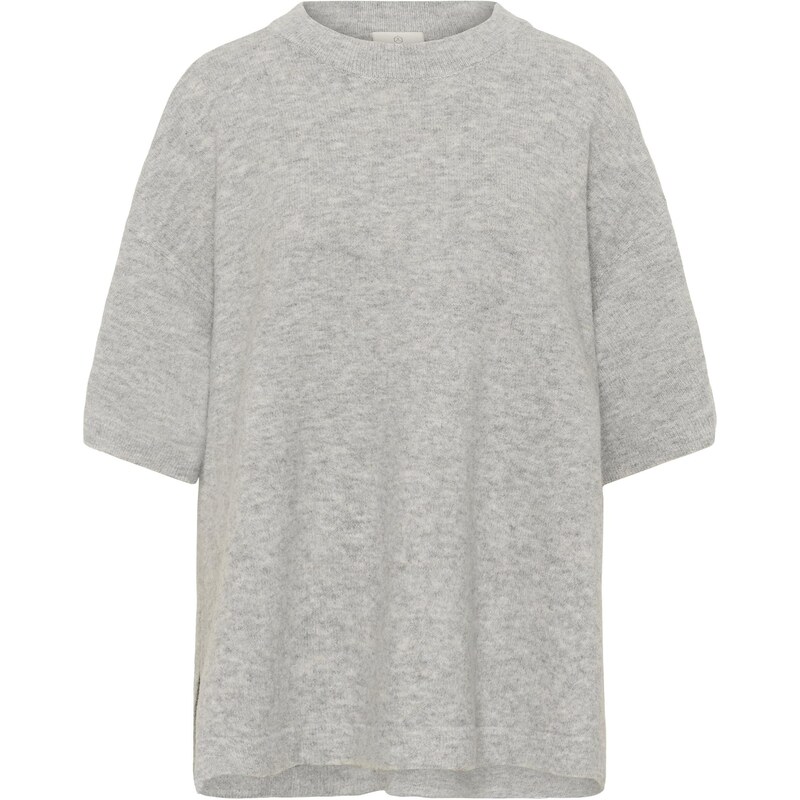 Kaffe Sveter KANiel svetlosivá 65731156