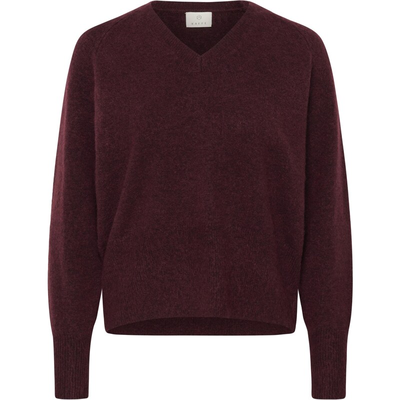 Kaffe Sveter KANiel vínovo červená 65731157