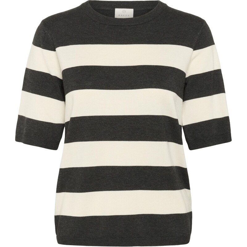 Kaffe Sveter KALizza krémová / antracitová 65731158