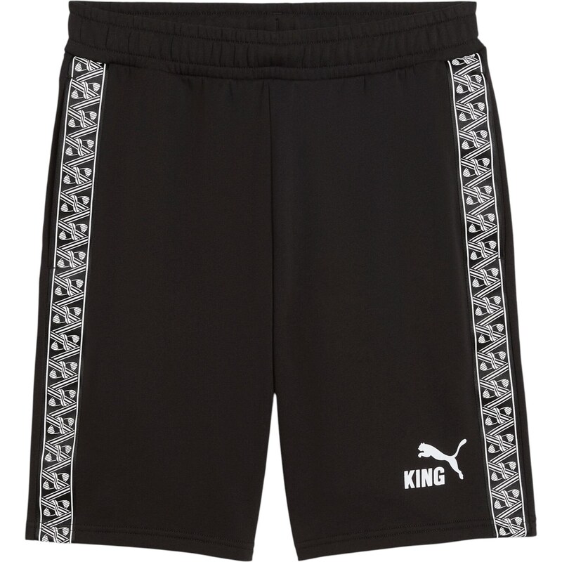 PUMA Športové nohavice TeamKING čierna / biela 65493903