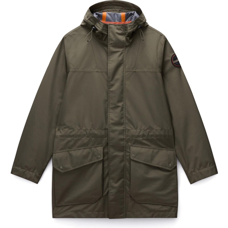 NAPAPIJRI Prechodná bunda A-Pilloz olivová 65659956