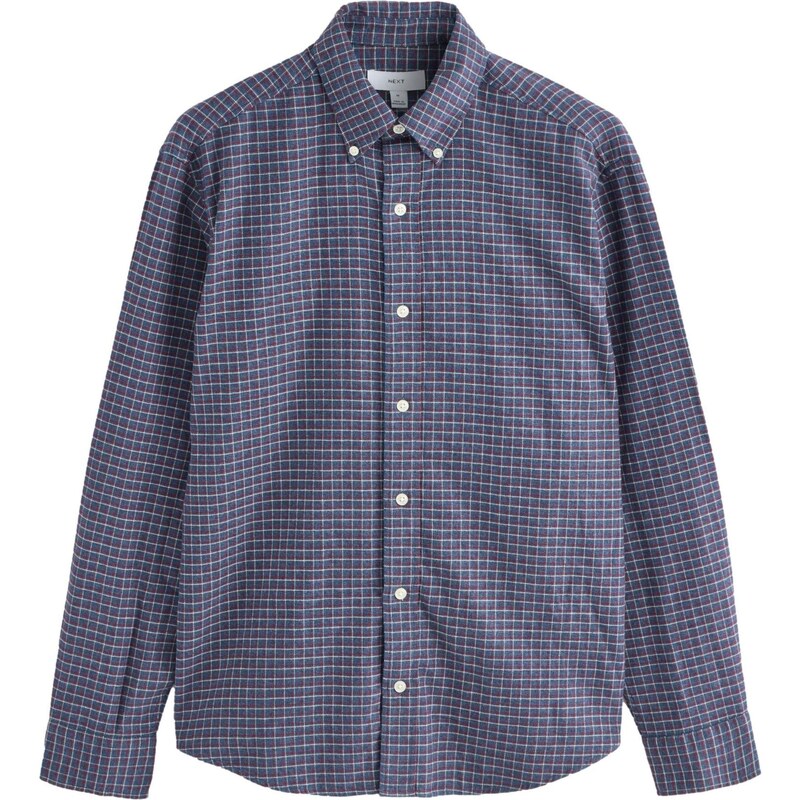 Next Košeľa námornícka modrá / čerešňová / biela 65661467