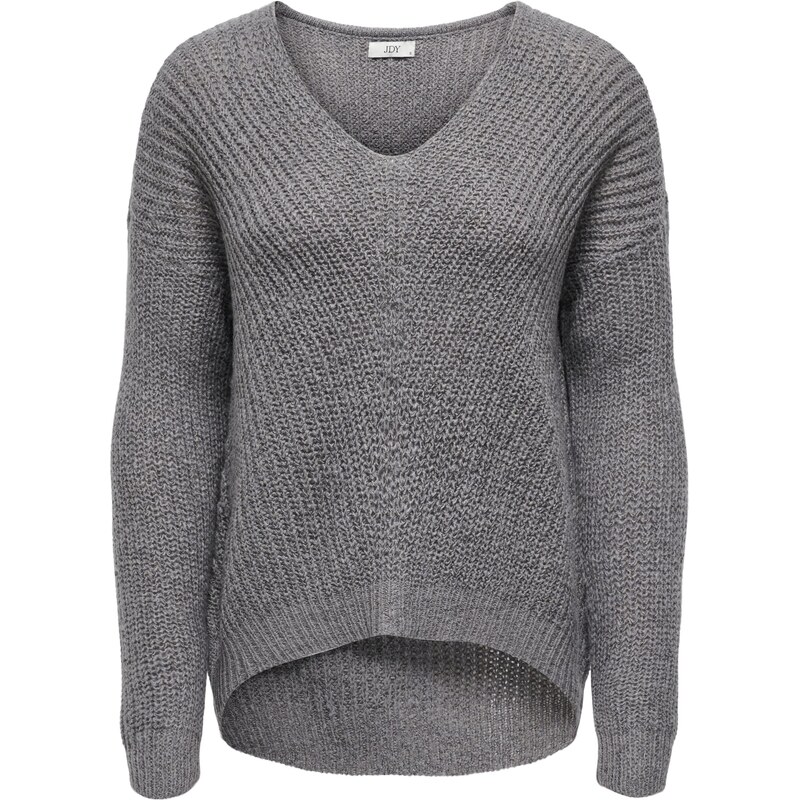 JDY Sveter JDYNEW MEGAN sivá 57309338