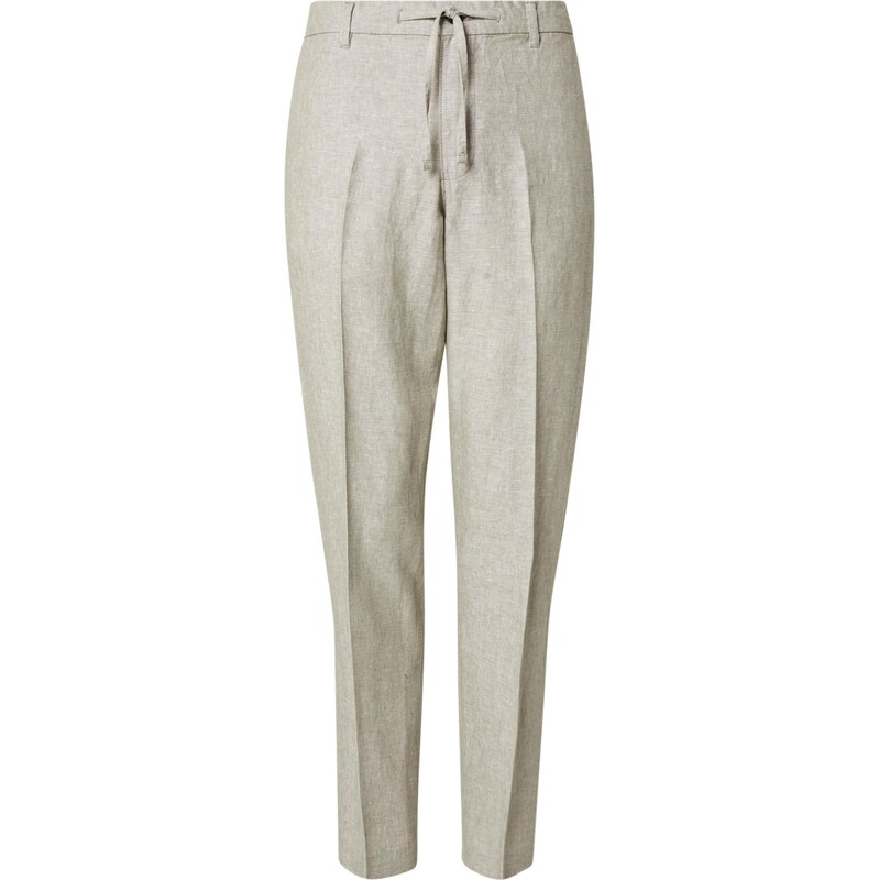 SELECTED Nohavice s pukmi Leroy sivá 65877404