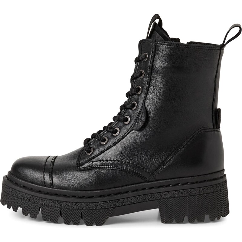 Tamaris Šnurovacie členkové čižmy čierna 65663915