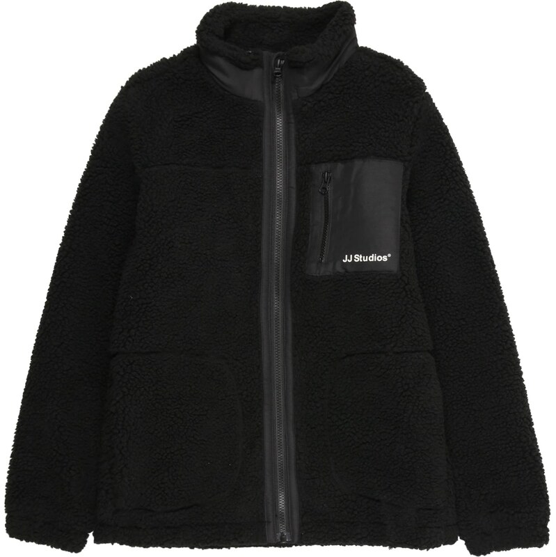 Jack & Jones Junior Prechodná bunda JJESOHO čierna / čierny denim 65577229