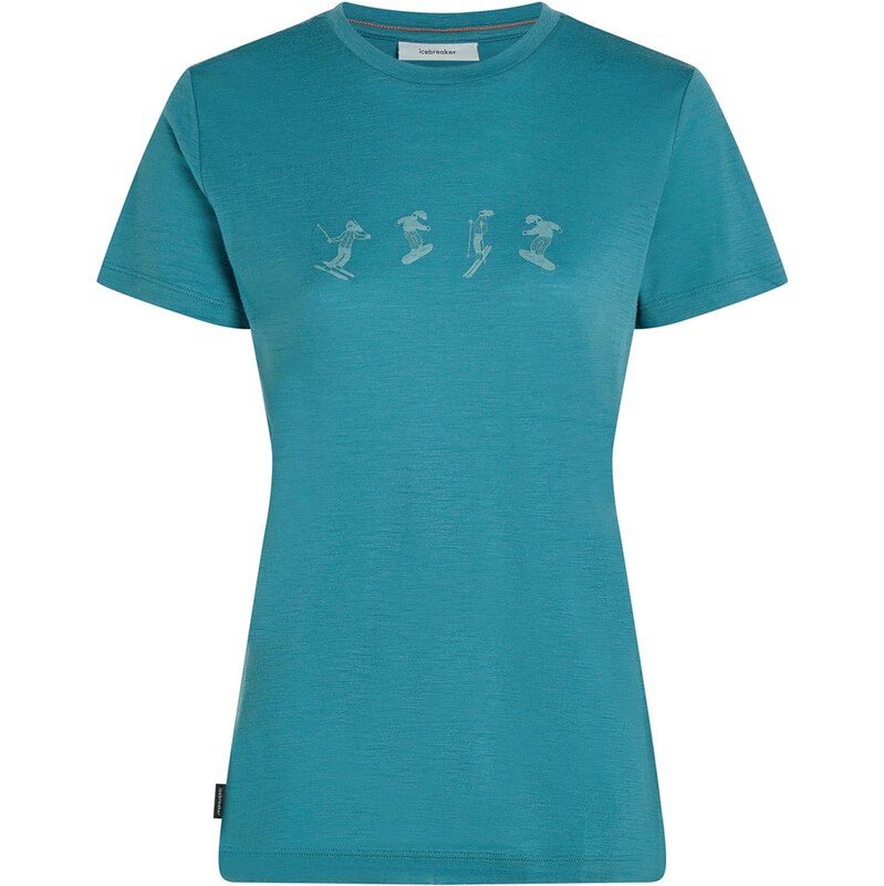 ICEBREAKER Funkčné tričko Tech Lite tyrkysová / sivá 65493888