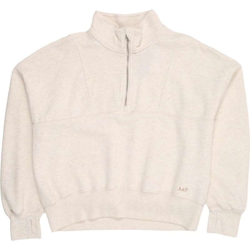 Abercrombie & Fitch Mikina ESSENTIAL svetlobéžová 65894524