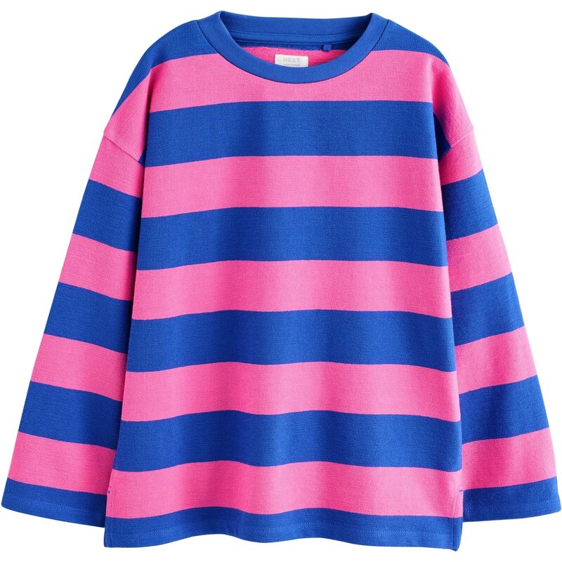 Next Tričko kráľovská modrá / ružová 65891819