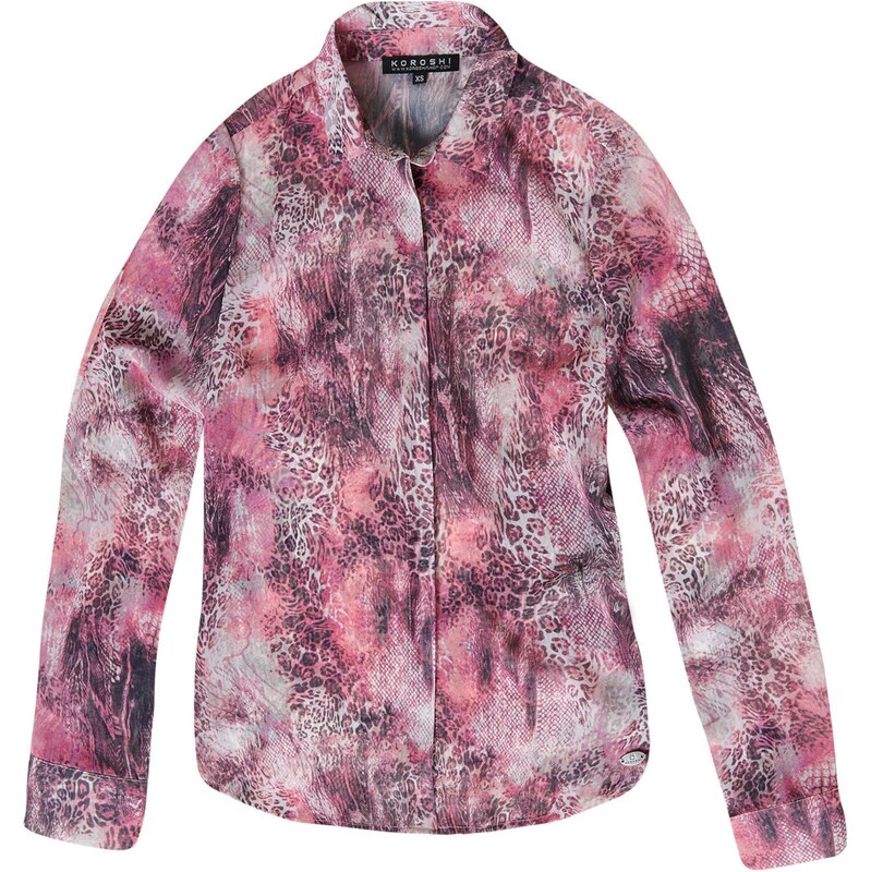 KOROSHI Blúzka zmiešané farby 65893095