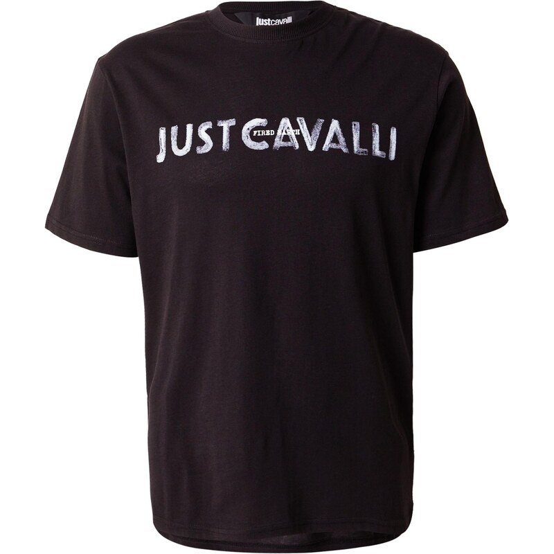 Just Cavalli Tričko svetlomodrá / čierna / biela 65894634