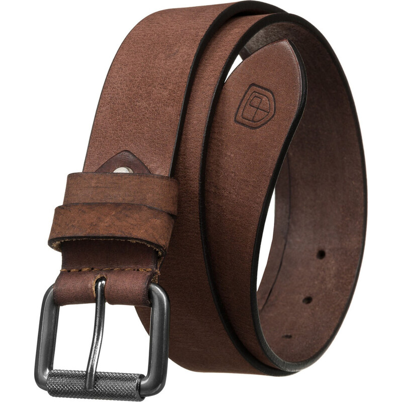 Peterson Hnedý pánsky kožený opasok s klasickou prackou 65496706