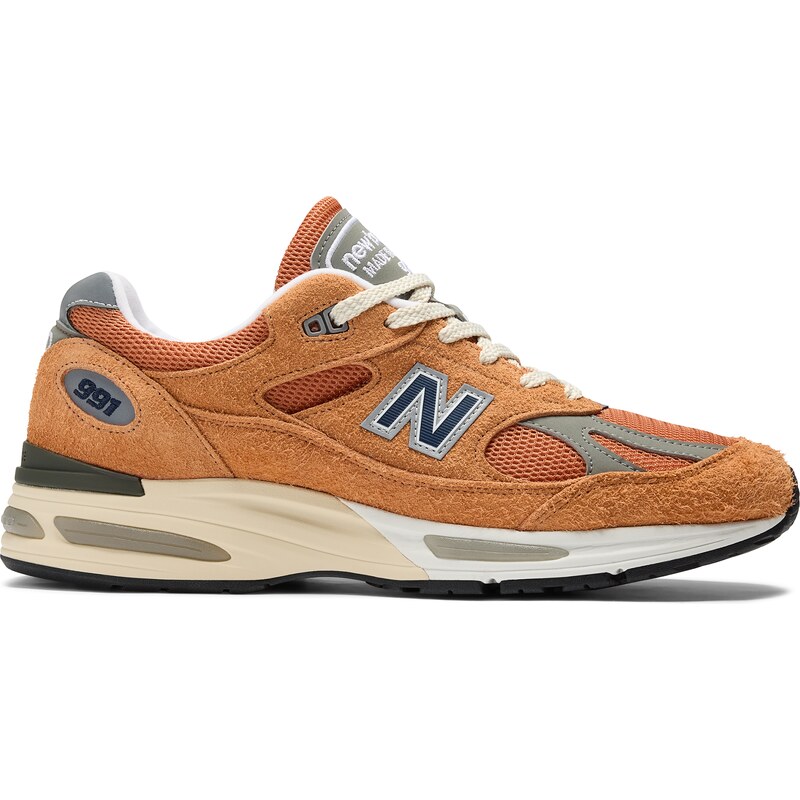 Unisex topánky New Balance U991OV2 – oranžová 65500187